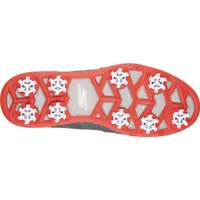 Men's Go Golf Pro V.3 Spiked Golf Shoe - DKGRY/RED