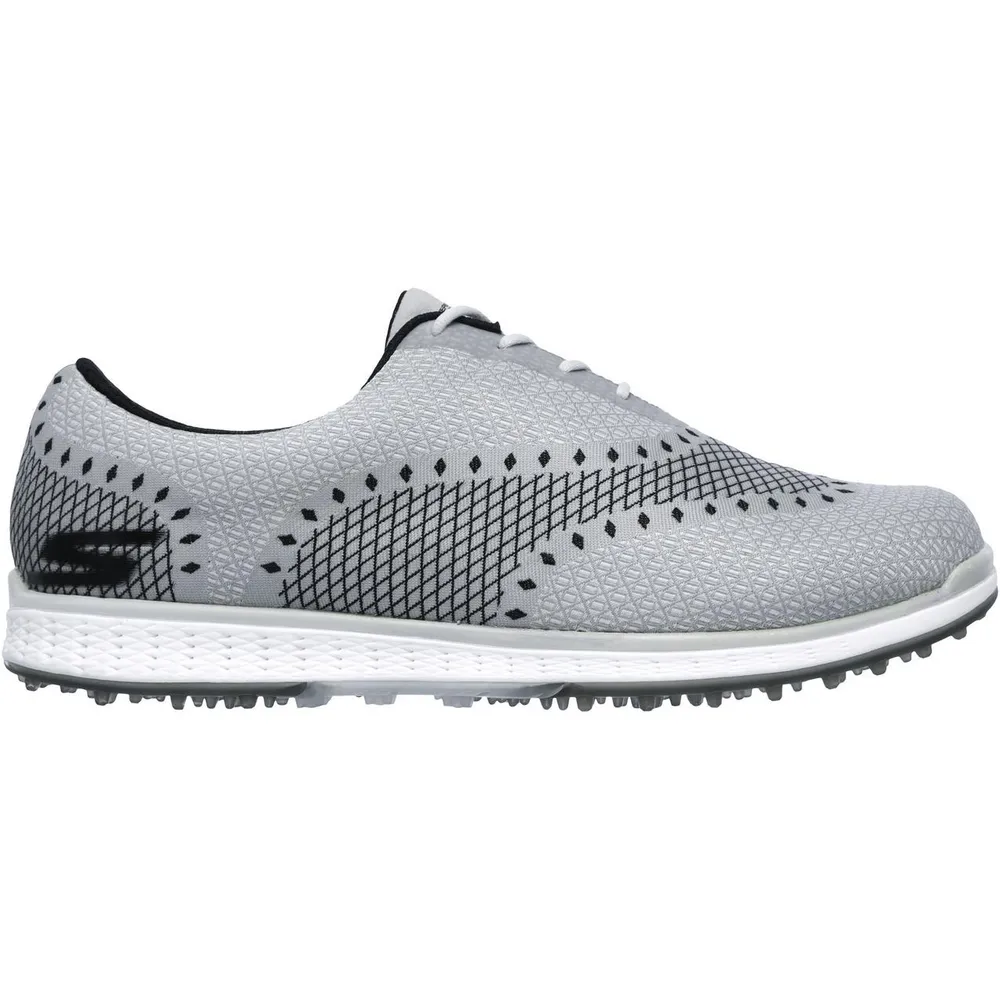 Men's Go Golf Elite Ace Spikeless Golf Shoe- LTGRY/BLK