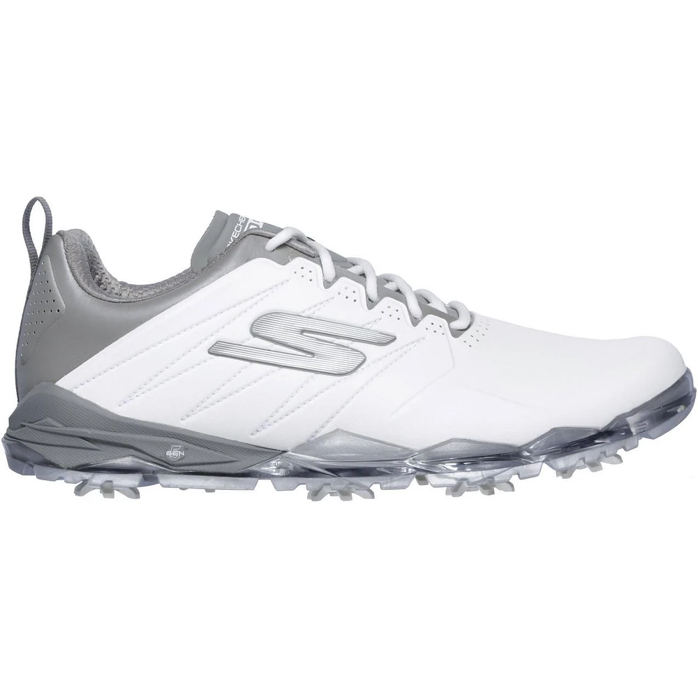 Men's Go Golf Focus 2 Spiked Golf Shoe - WHT/GRY