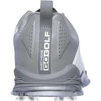 Men's Go Golf Focus 2 Spiked Golf Shoe - WHT/GRY