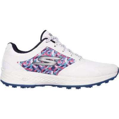 Women's Go Golf Eagle Major Spikeless Golf Shor - WHT/NVY