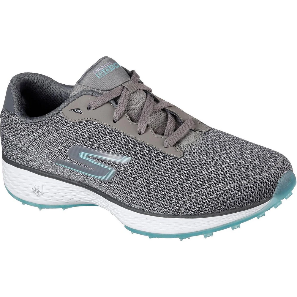 Women's Go Golf Eagle Range Spikeless Golf Shoe - DKGRY/BLU