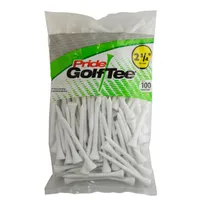 Deluxe White 2 3/4 Inch Tees (100 Count)