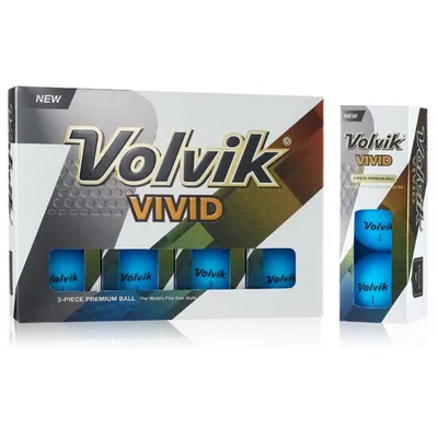 Vivid Golf Balls - Blue