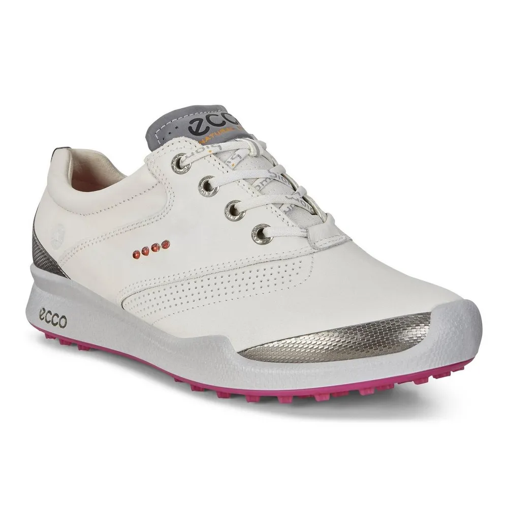 Women's Biom Hybird HM Spikeless Golf Shoe - WHT/PNK