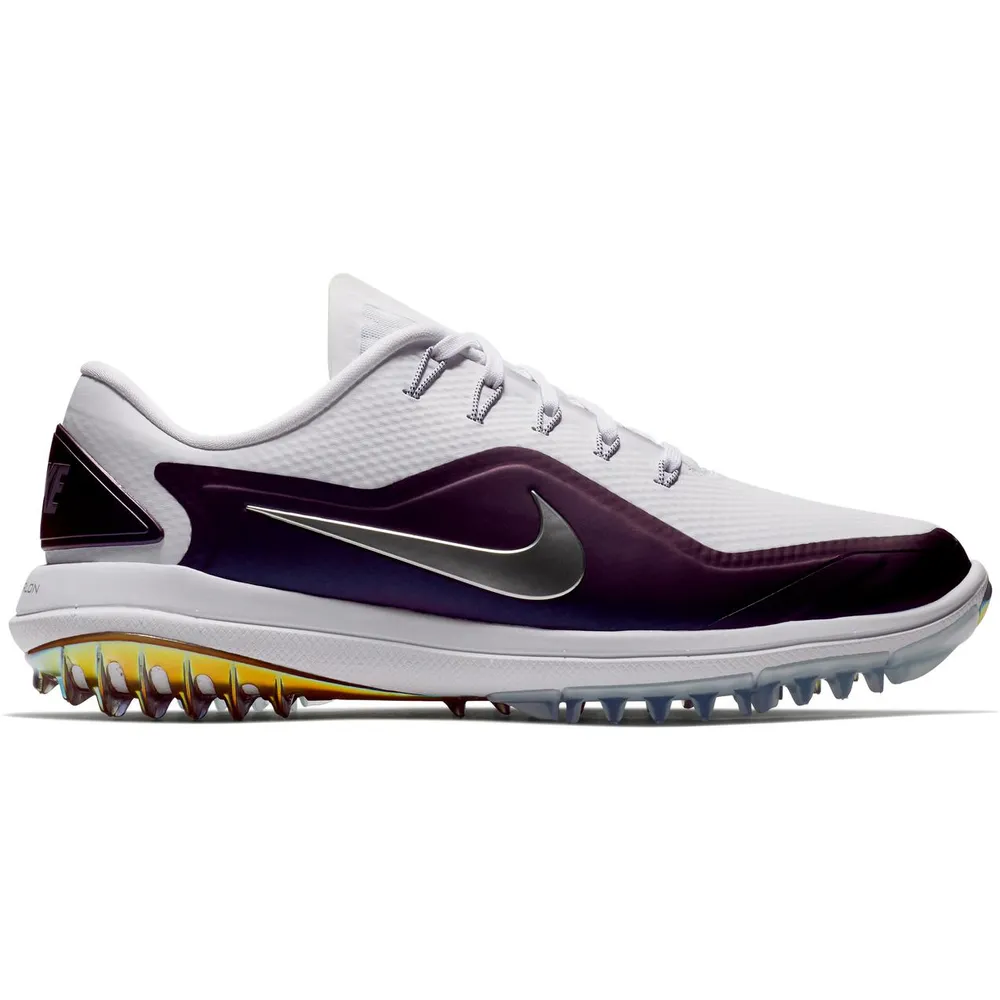 Men's Lunar Control Vapour 2 Spikeless Golf Shoe -WHT/BURG