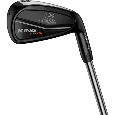 King Black Utility Iron with Graphite Shaft