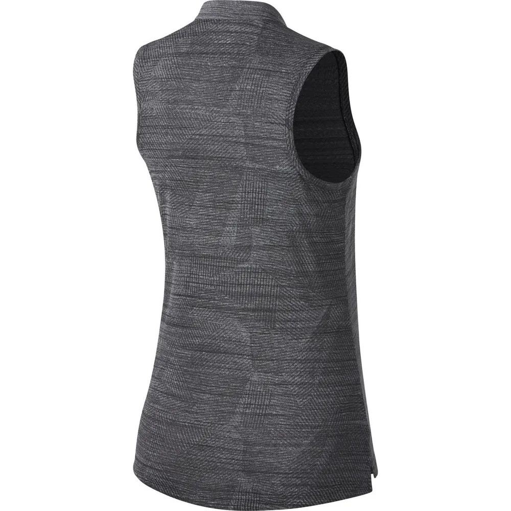 Women's Zonal Cooling Jacquard Sleeveless Polo