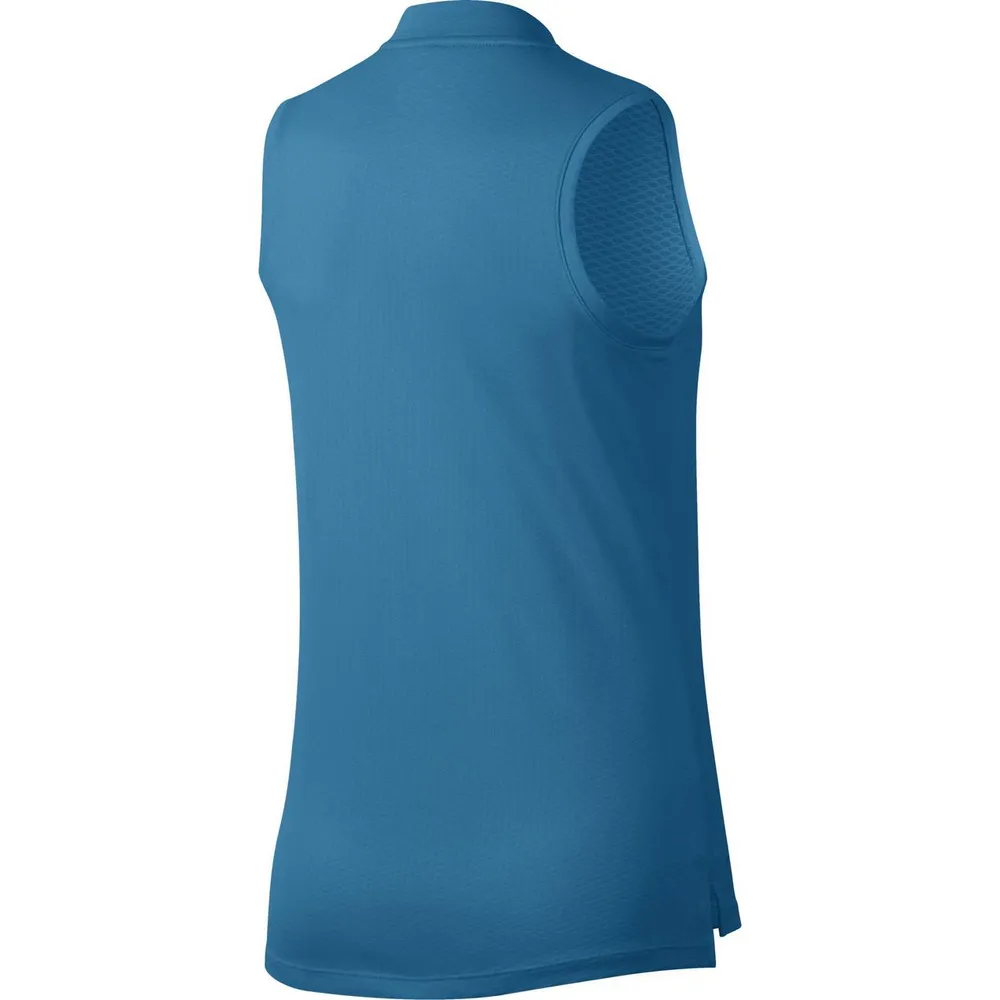 Women's Dri-Fit Modern Blade Collar Sleeveless Polo