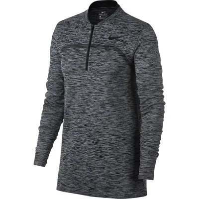 Women's Dri-Fit Seamless Quarter Zip Layering Pullover