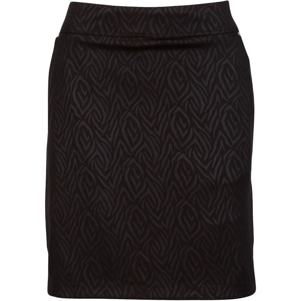 Women's Hunt Embossed Tiger Knit Skort