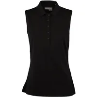 Women's Micro Hex Sleeveless Polo