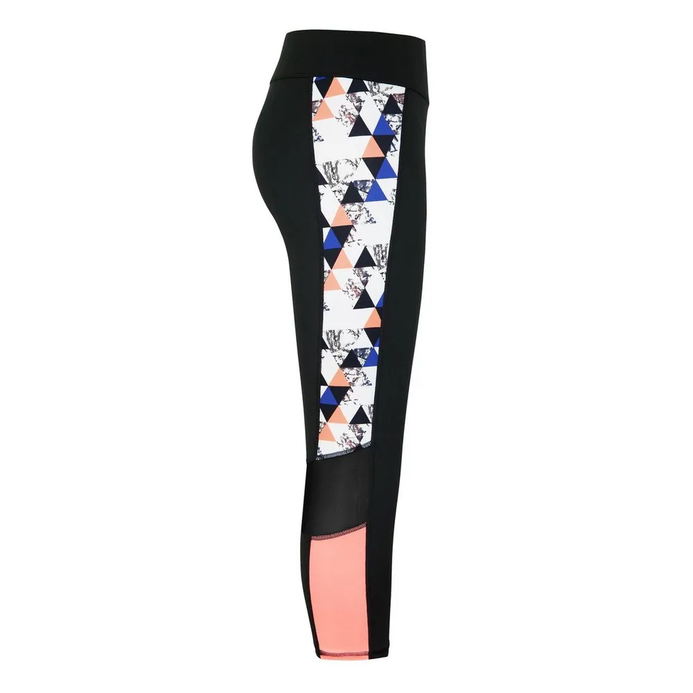 Women's Miley Activewear Printed Capri Tights