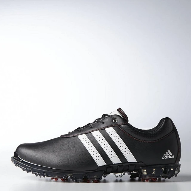 ADIDAS Men's Adipure Flex Spiked Golf Shoe - Black/White/Red at Coquitlam  Centre in Coquitlam, BC