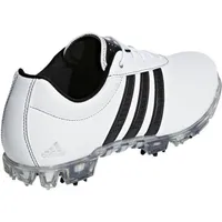 Men's Adipure Flex Spiked Golf Shoe - White/Black/Silver