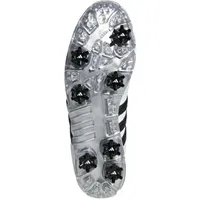 Men's Adipure Flex Spiked Golf Shoe - White/Black/Silver