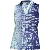 Women's Khanji Print Sleeveless Top