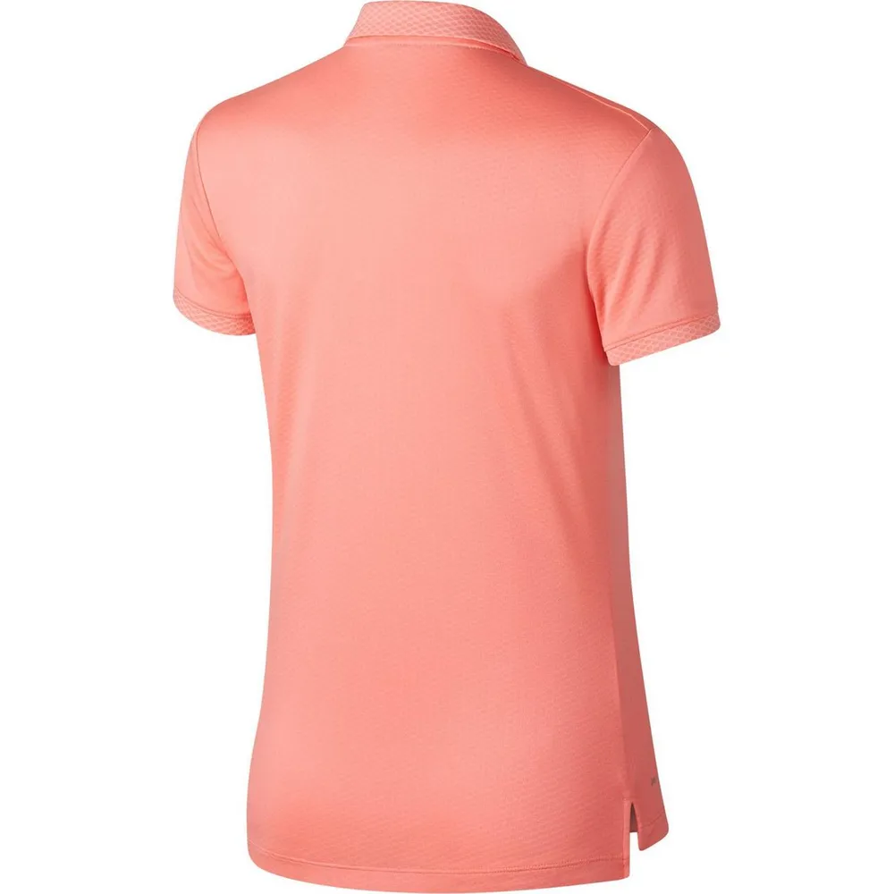 Women's Dri-Fit Textured Short Sleeve Polo