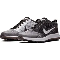 Men's Flyknit Racer G Spikeless Golf Shoe - Black/White