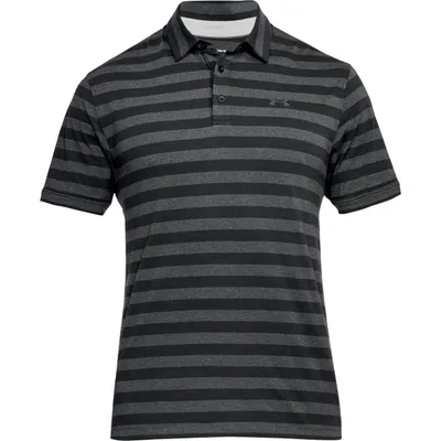 Men's Charged Cotton Scramble Stripe Short Sleeve Polo