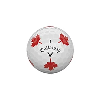 Chrome Soft Truvis Golf Balls - Maple Leaf Edition