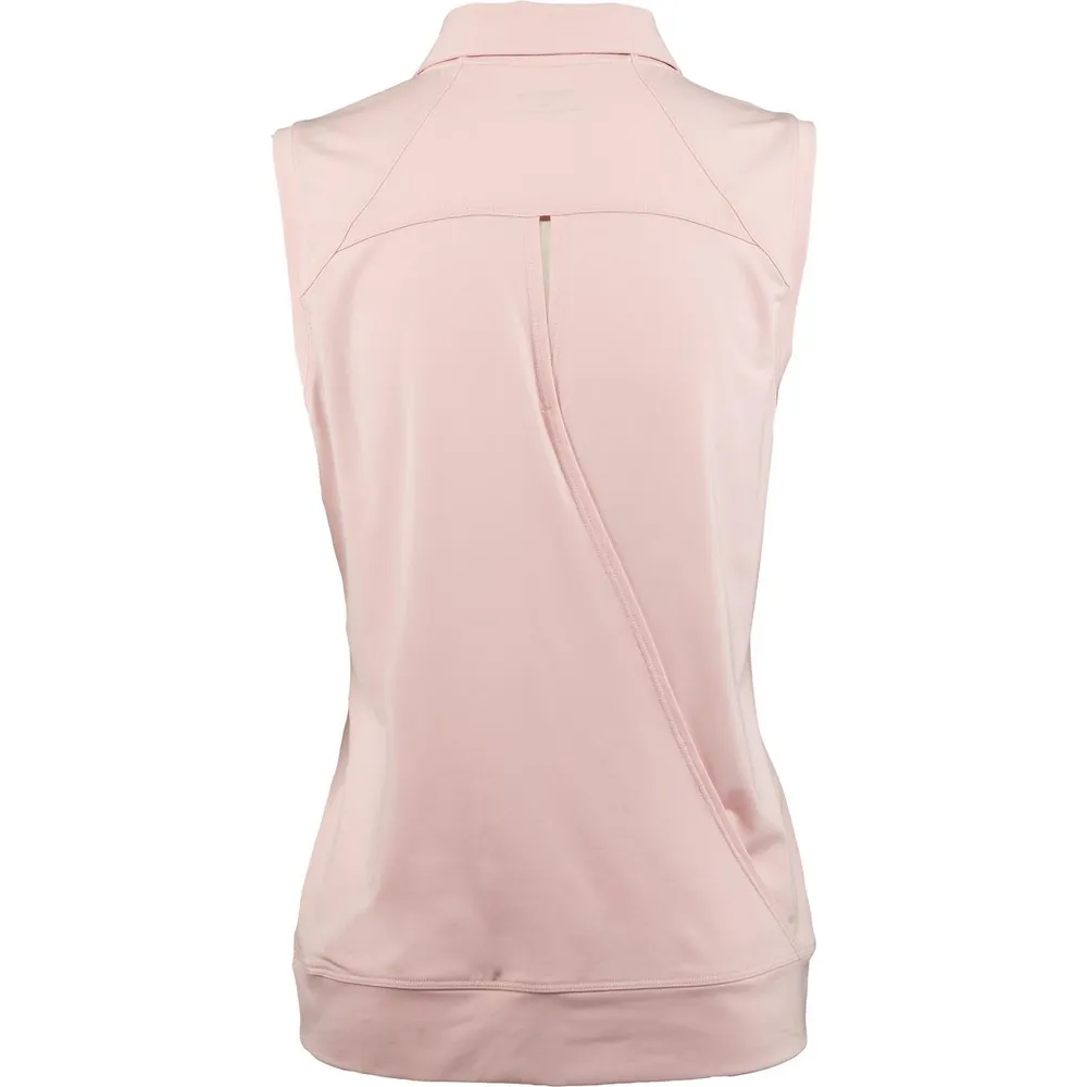 Women's Sleeveless Wrap Back Polo