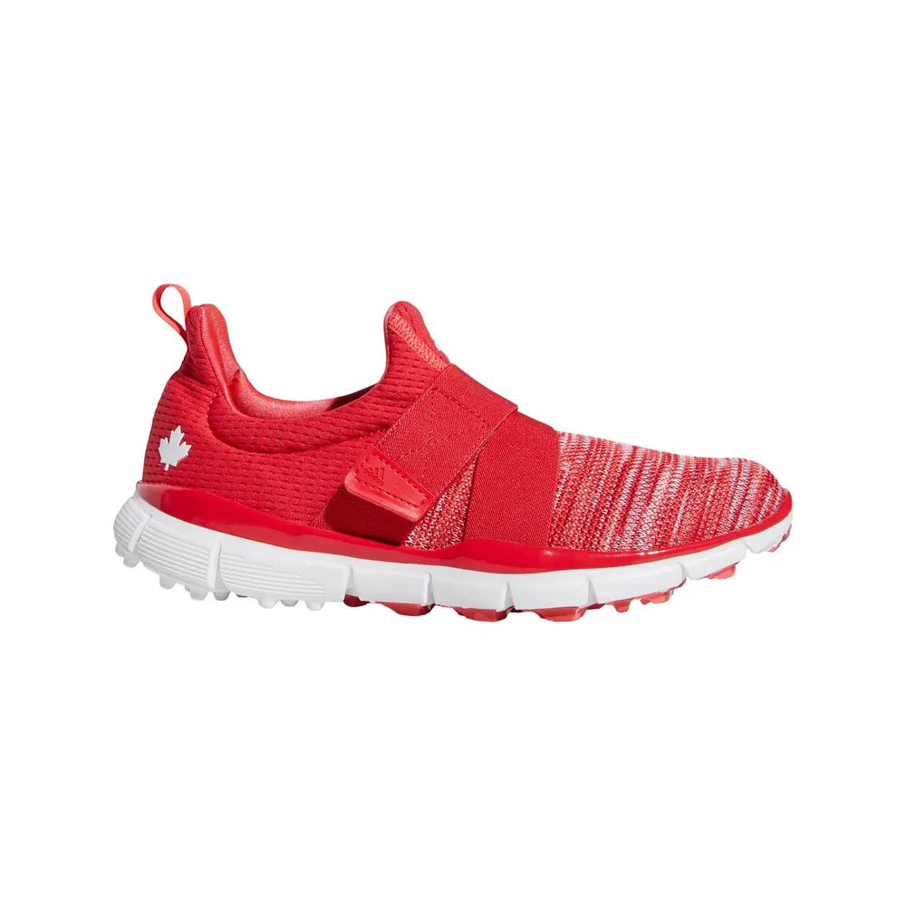 Women's Climacool Knit Spikeless Golf Shoe - Red/Wht/Multi