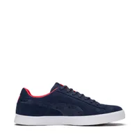 Men's Suede G Ryder US Spikeless Golf Shoe - Navy/Red/White