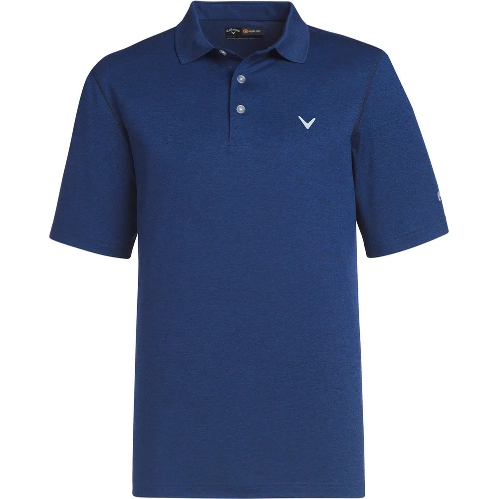 Men's Heather Short Sleeve Polo