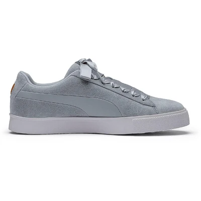 Women's Suede G Spikeless Golf Shoe - Light Grey