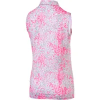 Women's Floral Sleeveless Polo