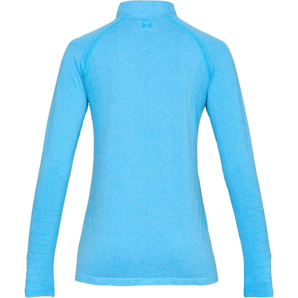 Women's Threadborne Seamless Quarter Zip Long Sleeve Top