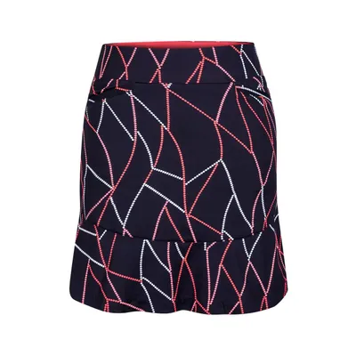 Women's Chester Printed Fit & Flare Skort