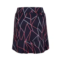 Women's Chester Printed Fit & Flare Skort