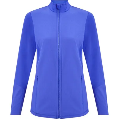 Women's Thermal Perforated Full Zip Long Sleeve Jacket