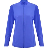 Women's Thermal Perforated Full Zip Long Sleeve Jacket