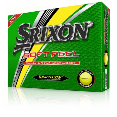 Soft Feel 11 Golf Balls - Yellow