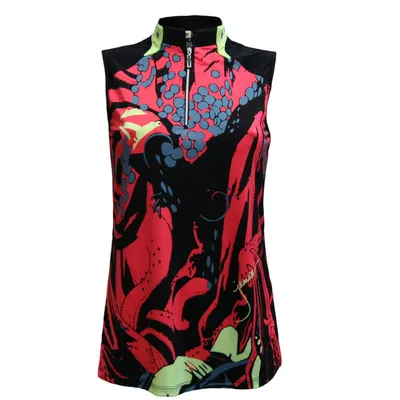 Women's Octopus Print Sleeveless Top