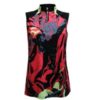 Women's Octopus Print Sleeveless Top