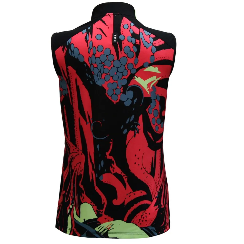 Women's Octopus Print Sleeveless Top