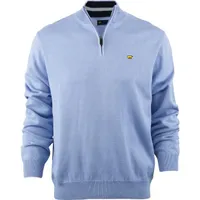 Men's Solid 1/4 Zip Pullover