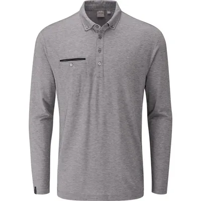 Men's Clay Long Sleeve Polo