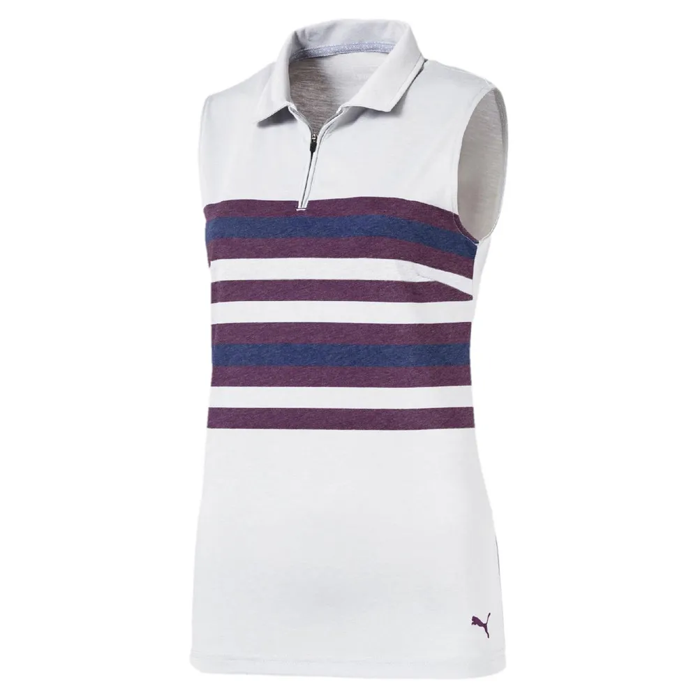 Women's Road Map Sleeveless Polo