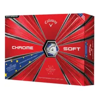 Chrome Soft Truvis Golf Balls - Euro Edition