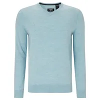 Men's Merino Solid V-Neck Sweater