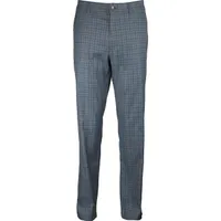 Men's Stretch Plaid Print Pants