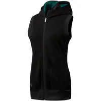 Women's Full Zip Fleece Hooded Vest