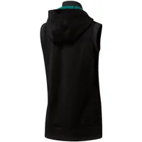 Women's Full Zip Fleece Hooded Vest