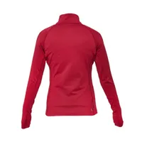 Women's Striking Quarter Zip Long Sleeve Top