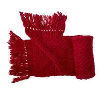 Women's Popcorn Knitwear Scarf